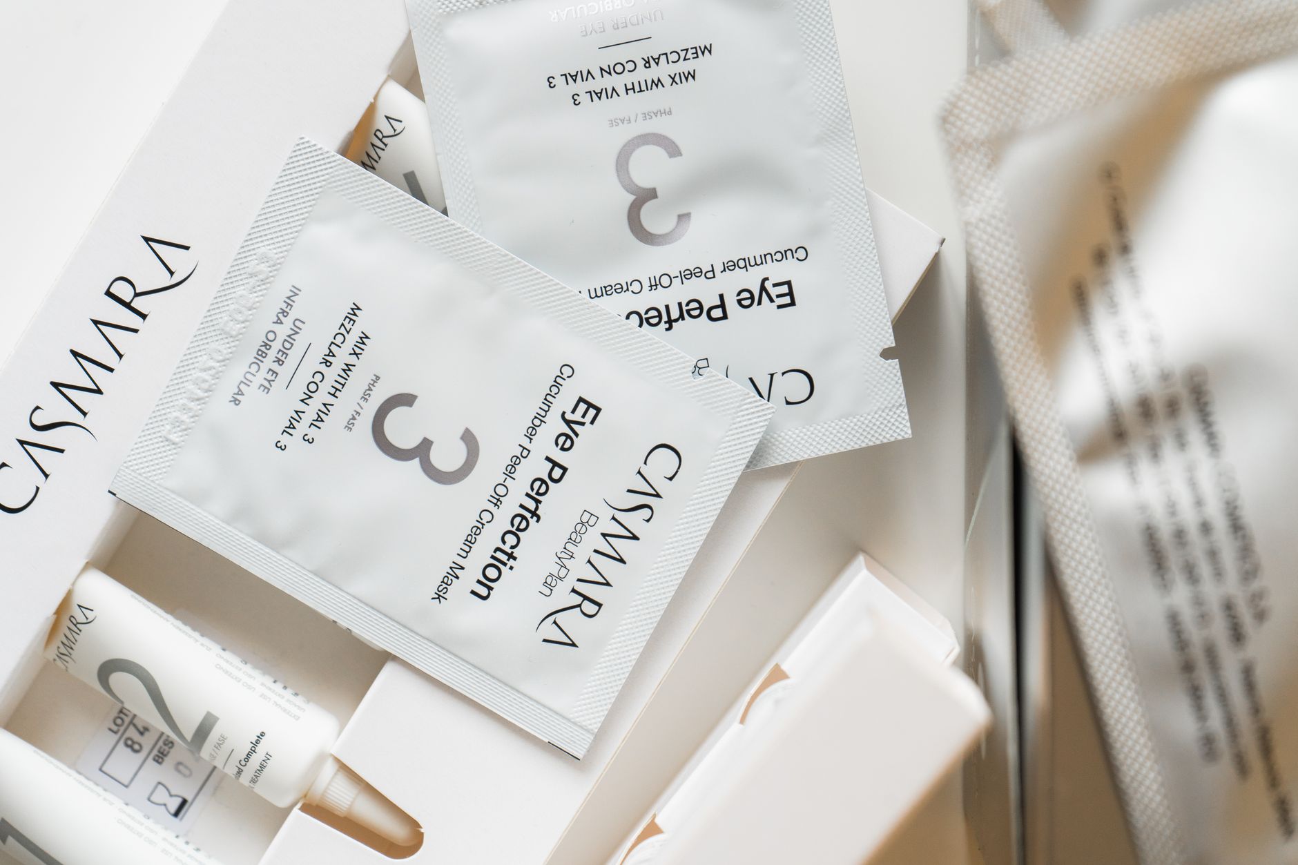 Wrapped soaps with printed labels
